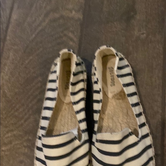 Striped Espadrille Flats - Picture 2 of 7